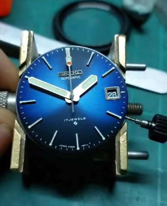 Custom Mod watch brand new built 42mm ex crown 45mm lug to lug