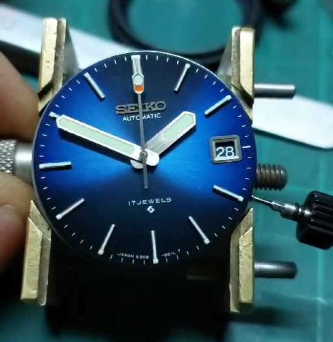 Custom Mod watch brand new built 42mm ex crown 45mm lug to lug