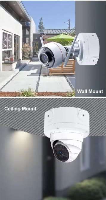 Universal Outdoor Round Junction Box for CCTV cameras and more