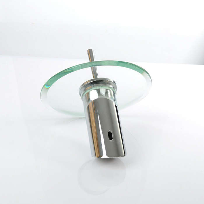 *LOCAL STOCK* Modern Style Kitchen Bathroom Vessel Glass Waterfall Tub Vanity Sink Faucet Tap