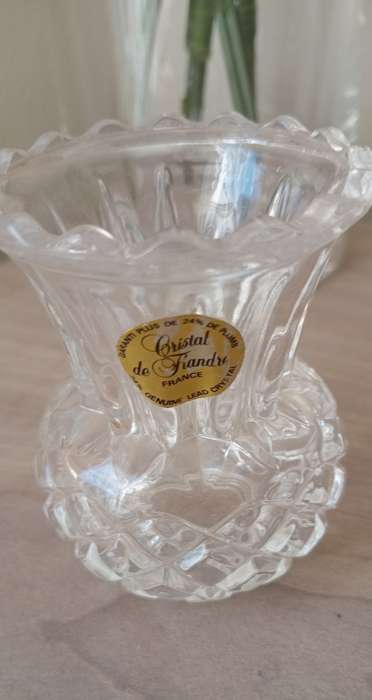 Crystal de France Small Budd Vase