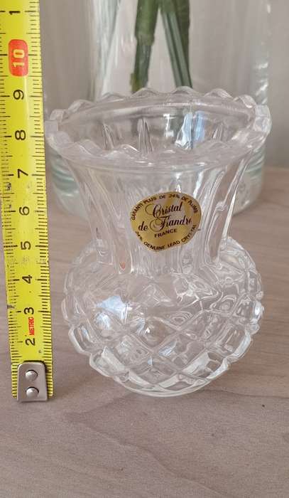 Crystal de France Small Budd Vase