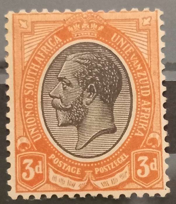 Union of SA-1913, 3d Black and Orange SACC 7(var) broken line in neck