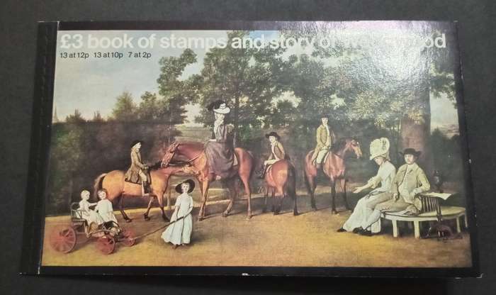 Great Britain Boocklet 3£ Story of  with stamps and story of Wedgwood
