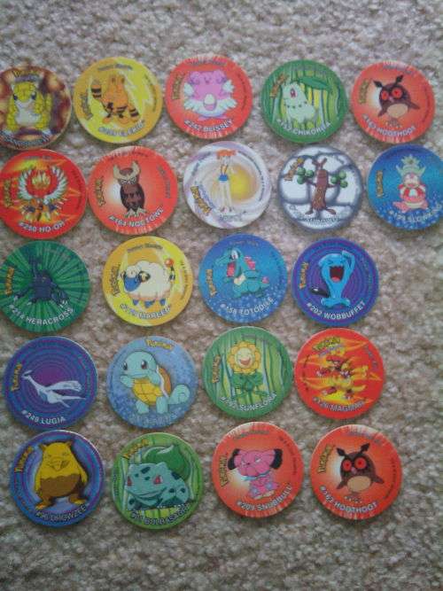 Pokemon Bundle (Tazos, Limited Edition Album & Pokemon Play it Disc)