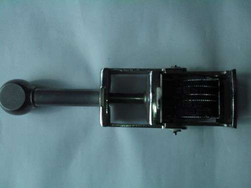 Vintage Metal Ink Price Stamp (Made in Austria)