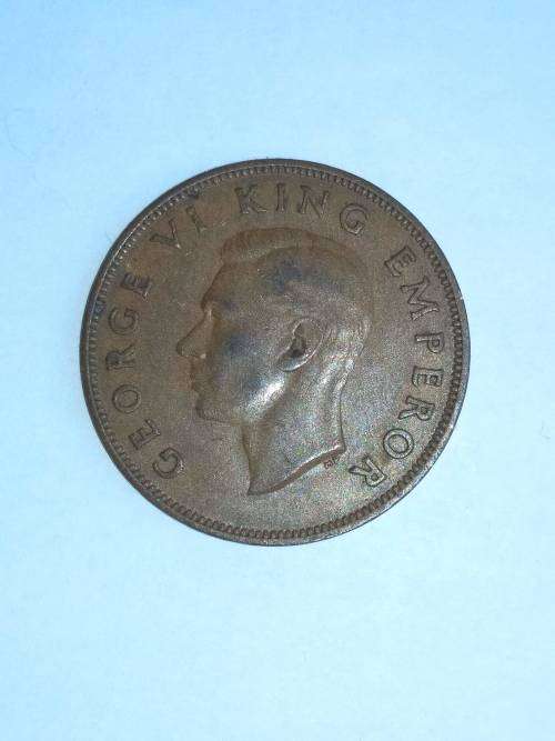 New Zealand, 1943 One Penny coin