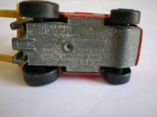 Matchbox model cars - No.15 Fork Lift Truck Diecast Model. 1972