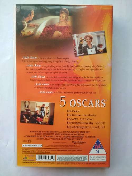 Vintage American Beauty (VHS, 2000) Movie
