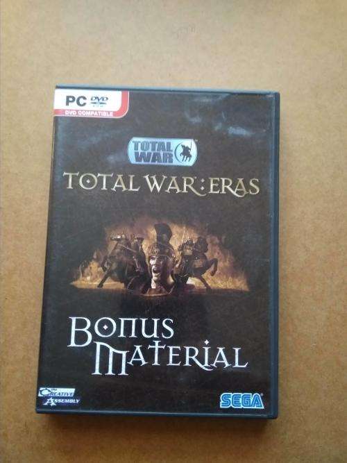 Vintage Total War: Eras - Big box (not complete) PC game