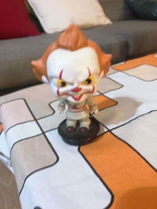Pennywise bobble head (From the movie IT) Height  11cm