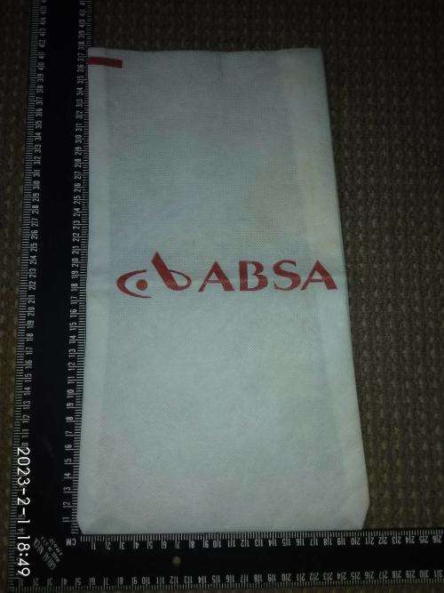 Vintage Absa Bank Money Bag (old logo)