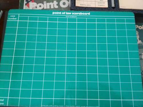 Point of Law - 1972 bookshelf board game - An Exciting Involvement Game