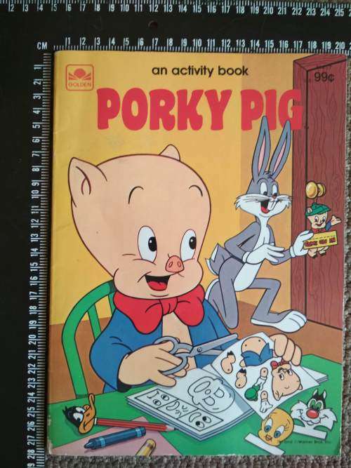 1983 Golden - Porky Pig - An Activity Book Brand-New