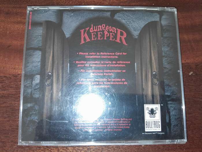 Dungeon Keeper Bullfrog PC Game PC CD