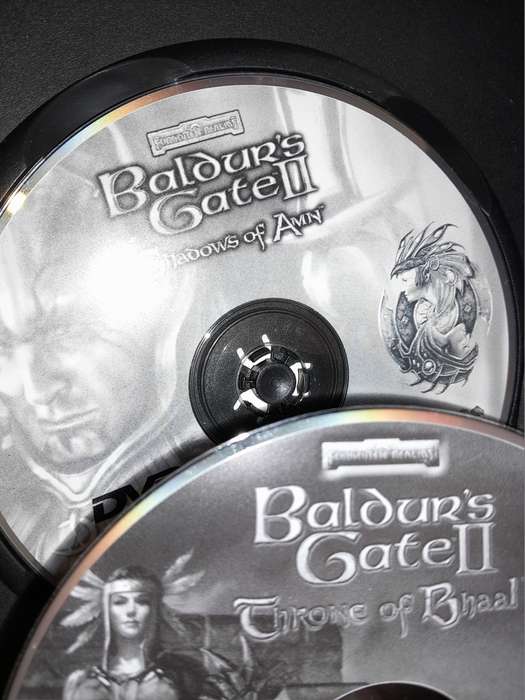 Baldur`s Gate 2 Shadows of Amn & Throne of Bhaal Expansion  (PC DVD Game - Tested and Working)
