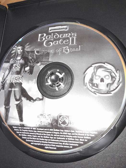 Baldur`s Gate 2 Shadows of Amn & Throne of Bhaal Expansion  (PC DVD Game - Tested and Working)