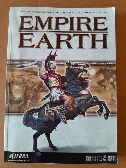 Empire Earth PC Game Hard Copy Manual
