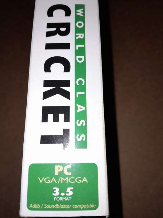 Jonty Rhodes 2 World Class Cricket PC Game Big Box - Stiffy Disc