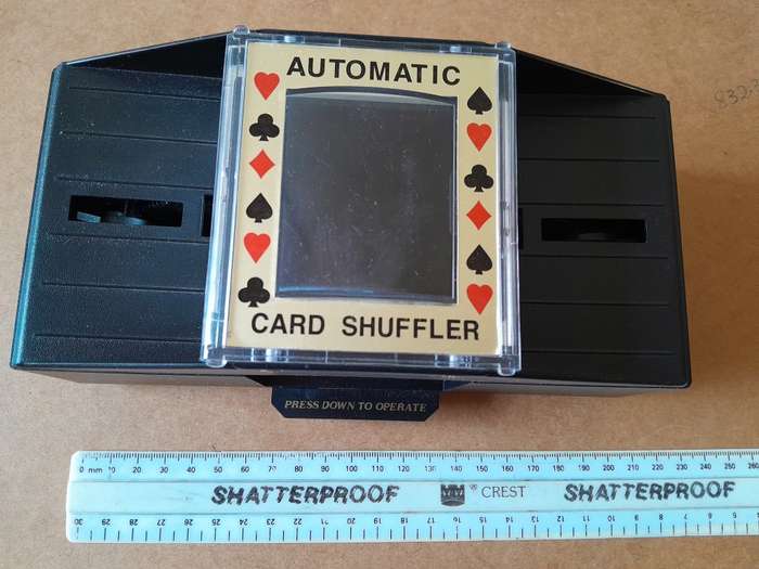 Automatic Card Shuffler (Tested & Working)
