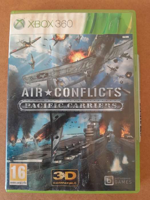 2xXbox 360 Games - Fable II & Air Conflicts Pacific Carriers Game Bundle