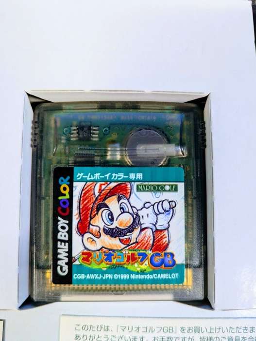 Nintendo Game Boy/Gameboy Color - Mario Golf Japan - Boxed