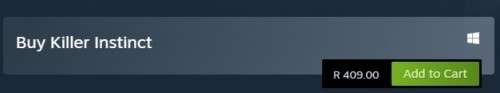 Killer Instinct steam Key Brand New! R409.00