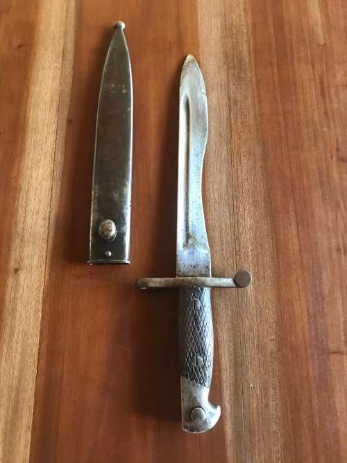 Spanish 1943 Mauser Bayonet