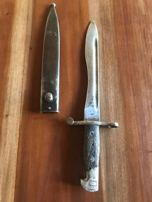 Spanish 1943 Mauser Bayonet