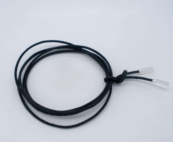 Pandora style leather charm lariat