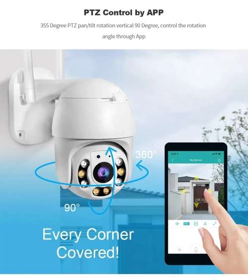 Advanced Wireless Smart Camera for Home Security