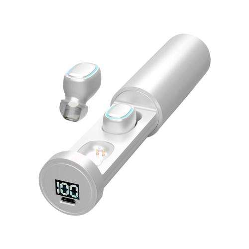 Wireless pro Waterproof Sports earphones -white