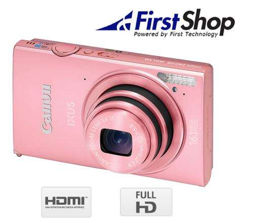 Canon IXUS 240 HS Pink Digital Camera - Touch Screen with HS System