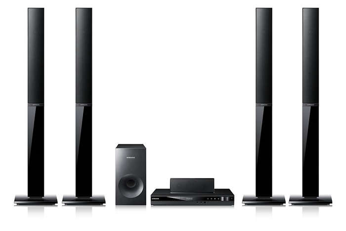 Samsung 5.1 Channel Tall Boy DVD Home Entertainment System | HT-E355K/XA