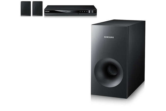 Samsung 5.1 Channel Tall Boy DVD Home Entertainment System | HT-E355K/XA