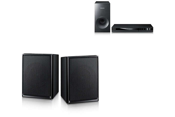 Samsung 5.1 Channel Tall Boy DVD Home Entertainment System | HT-E355K/XA