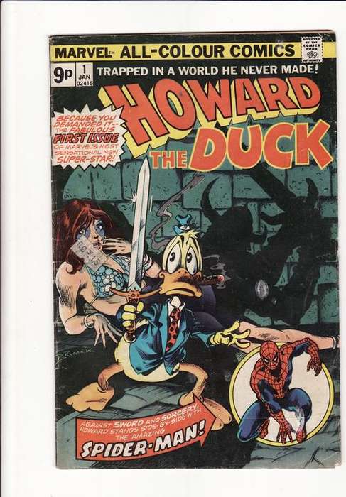 FIRST ISSUE - Marvels Howard The Duck, 3rd Issue Spawn and 18th Issue Ka-Zar