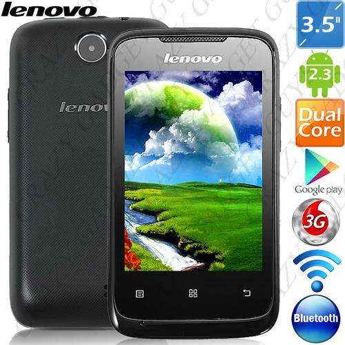 LENOVO A269 3.5" Capacitive Touch Android 2.3.6 Dual Core 3G Phone WiFi FACEBOOK WHATSAPP BBM