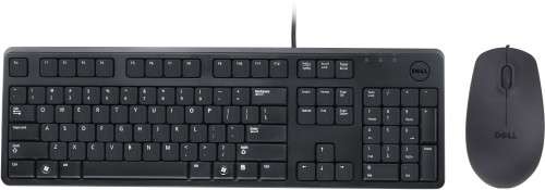 DELL KEYBOARD KB212-B  AND MOUSE