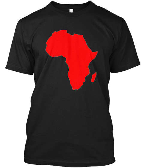 Africa Map T-SHIRT