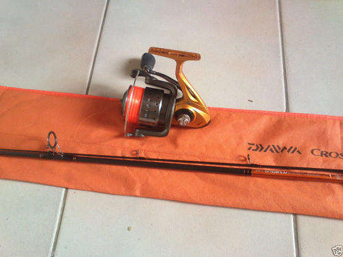 Daiwa Crossfire CF702MFS and Quantum Ttriax 50 Combo for sale