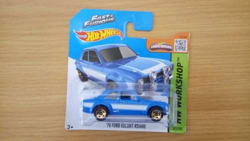 Hot Wheels Ford Escort Fast And Furious
