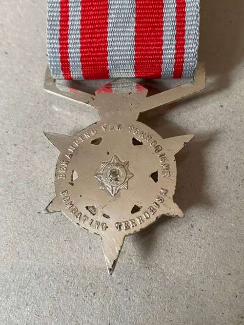 SAP Police Combating Terrorism Medal