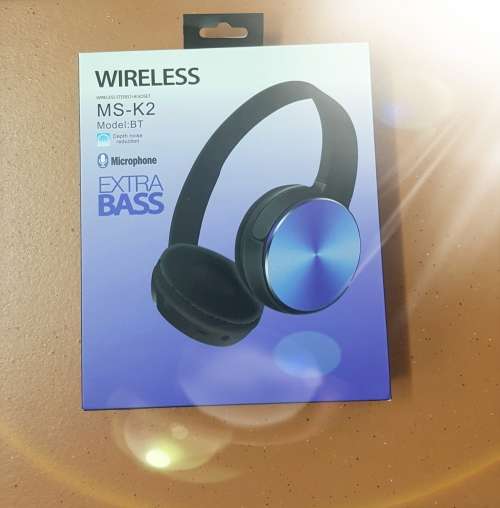 Bluetooth Extra Bass Wireless Headphone with Micro SD Card Slot FM Radio