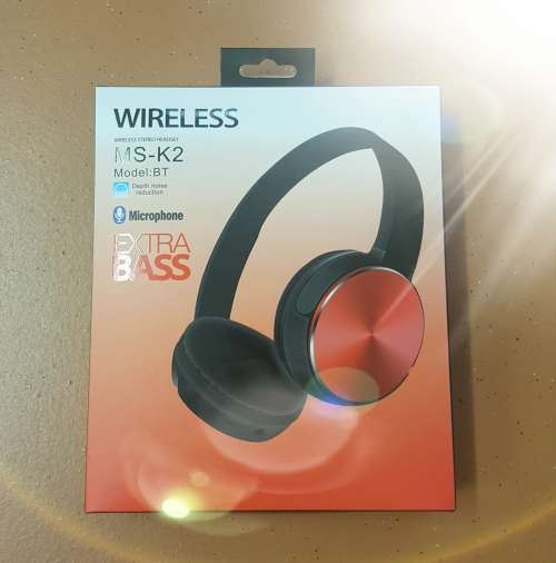Bluetooth Extra Bass Wireless Headphone with Micro SD Card Slot FM Radio