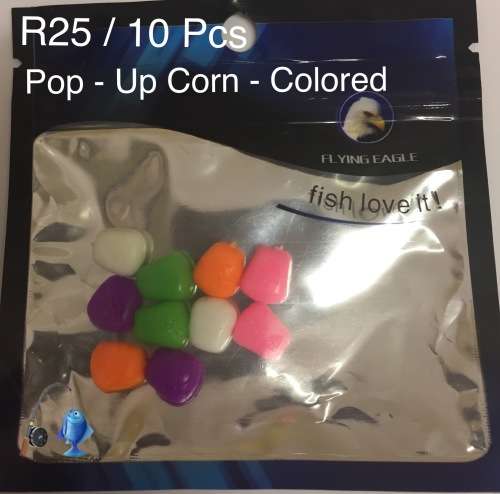 10PCS FLOATING CORN - COLOURED