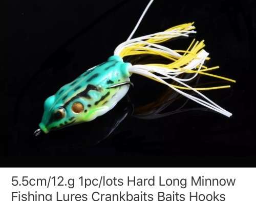 FROG LARGE SOFT BASS LURE