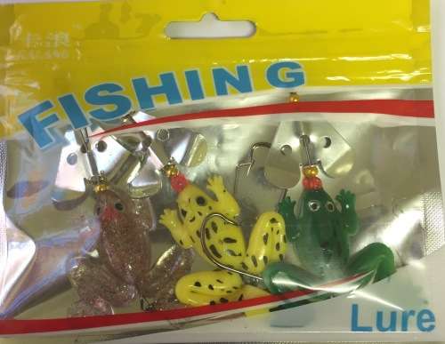 3PCS ASST FROG SET