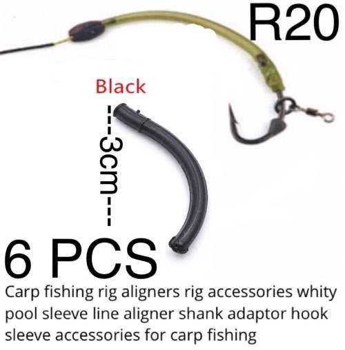 R01 - 6PC BLACK BENDED RIG ALIGNERS