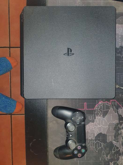 PS4 with Controller and Cables